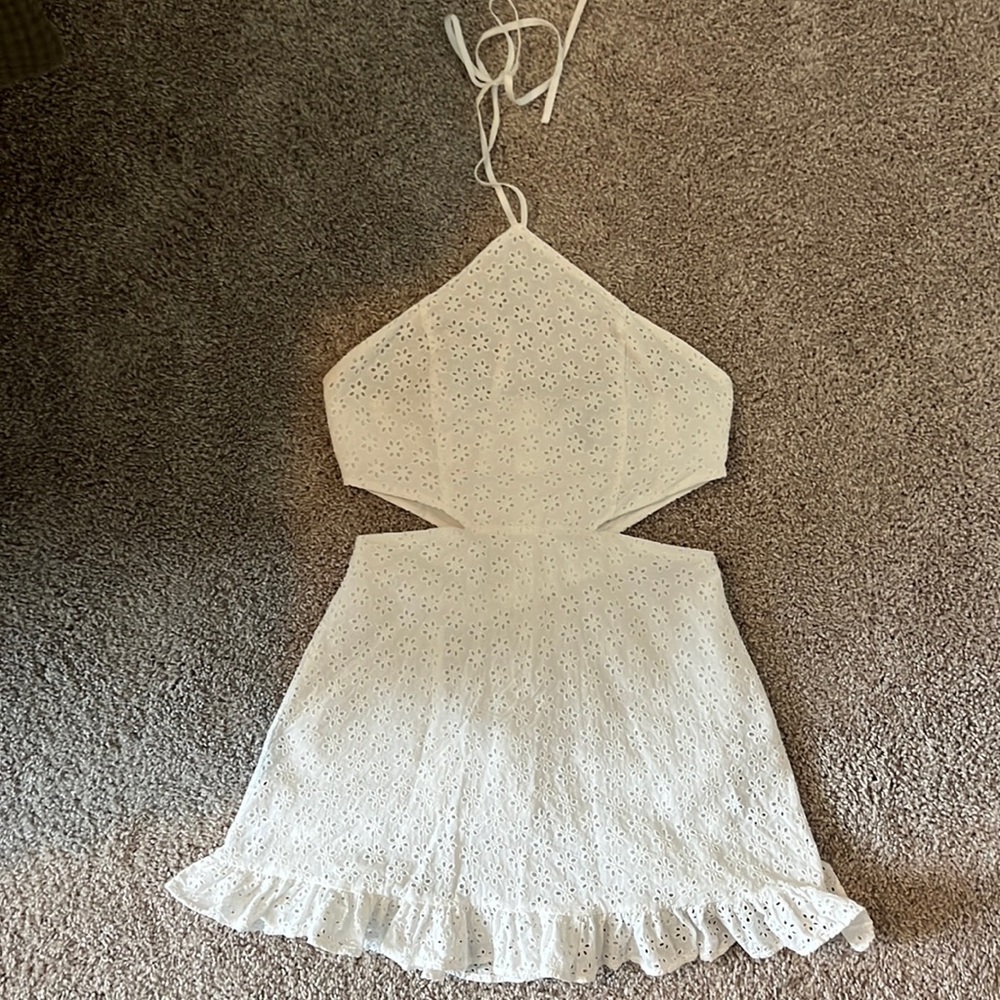 Only worn once cutout mini dress